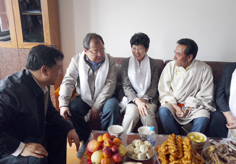 半岛公司官方网站入口查询文艺志愿服务团来青海调研慰问