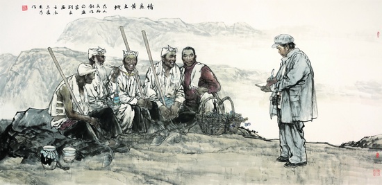 My Feeling about Yellow Land by Liu Dawei