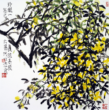 玲珑一枝随春发