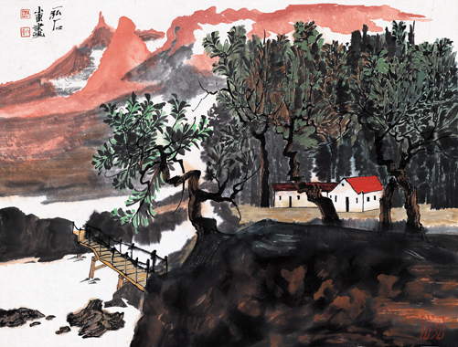 Autumn Landscape at Taihang Mountains 2