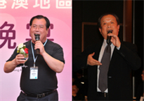 文艺家们在欢迎晚宴上精彩献艺